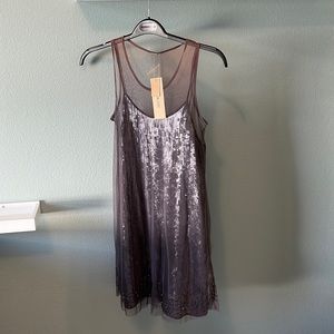 Chan Luu sequin dress two piece BNWT